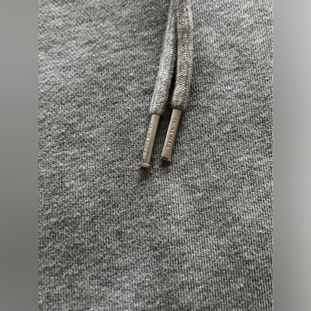 CELINE studded gray hoodie - Picture 6 of 10